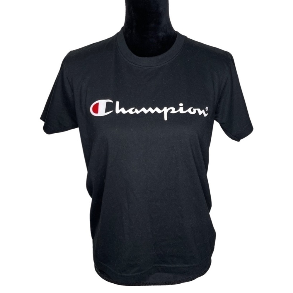Champion Signature Graphic Tee Black Small